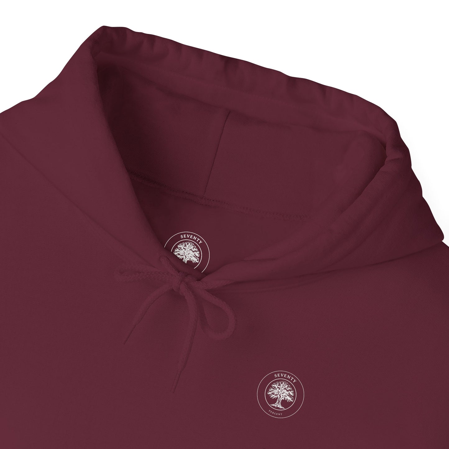 Unisex "Grow" hoody (Maroon)