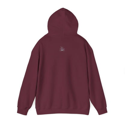 Unisex "Grow" hoody (Maroon)