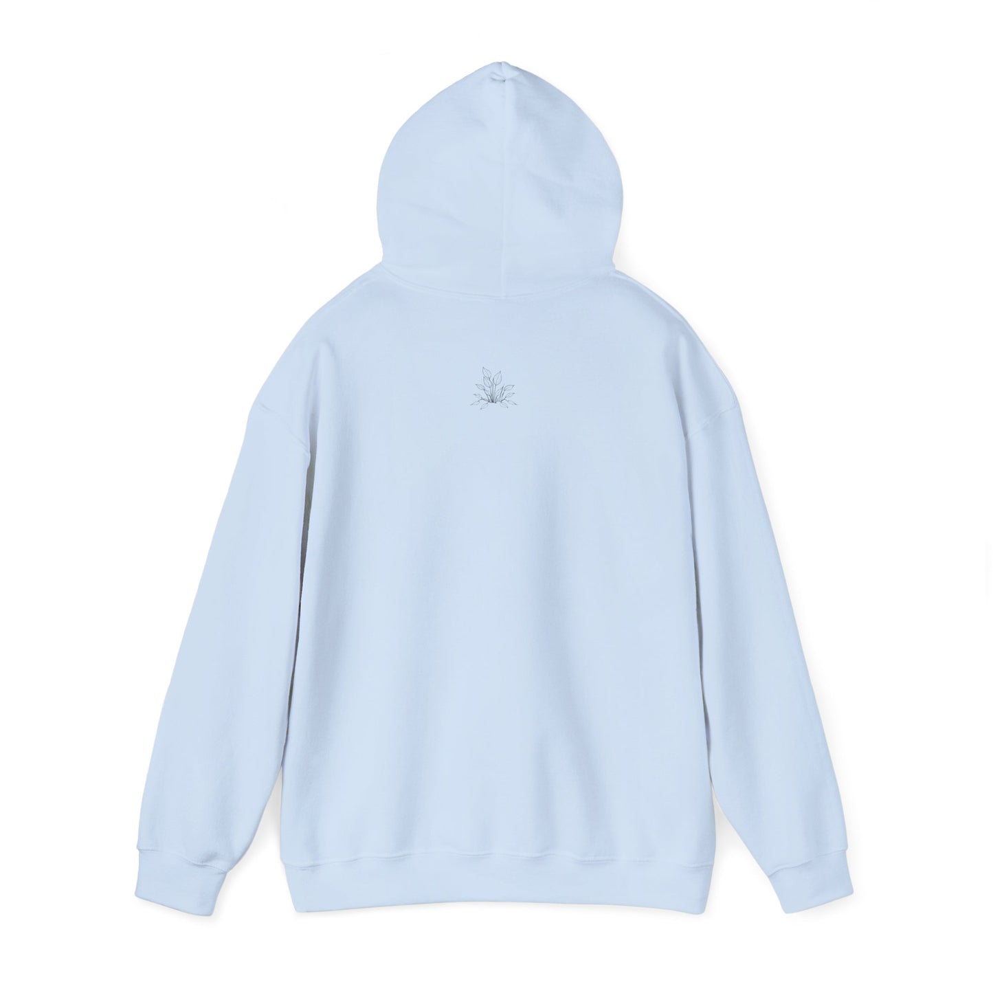 Unisex "Grow" hoody (Light blue)