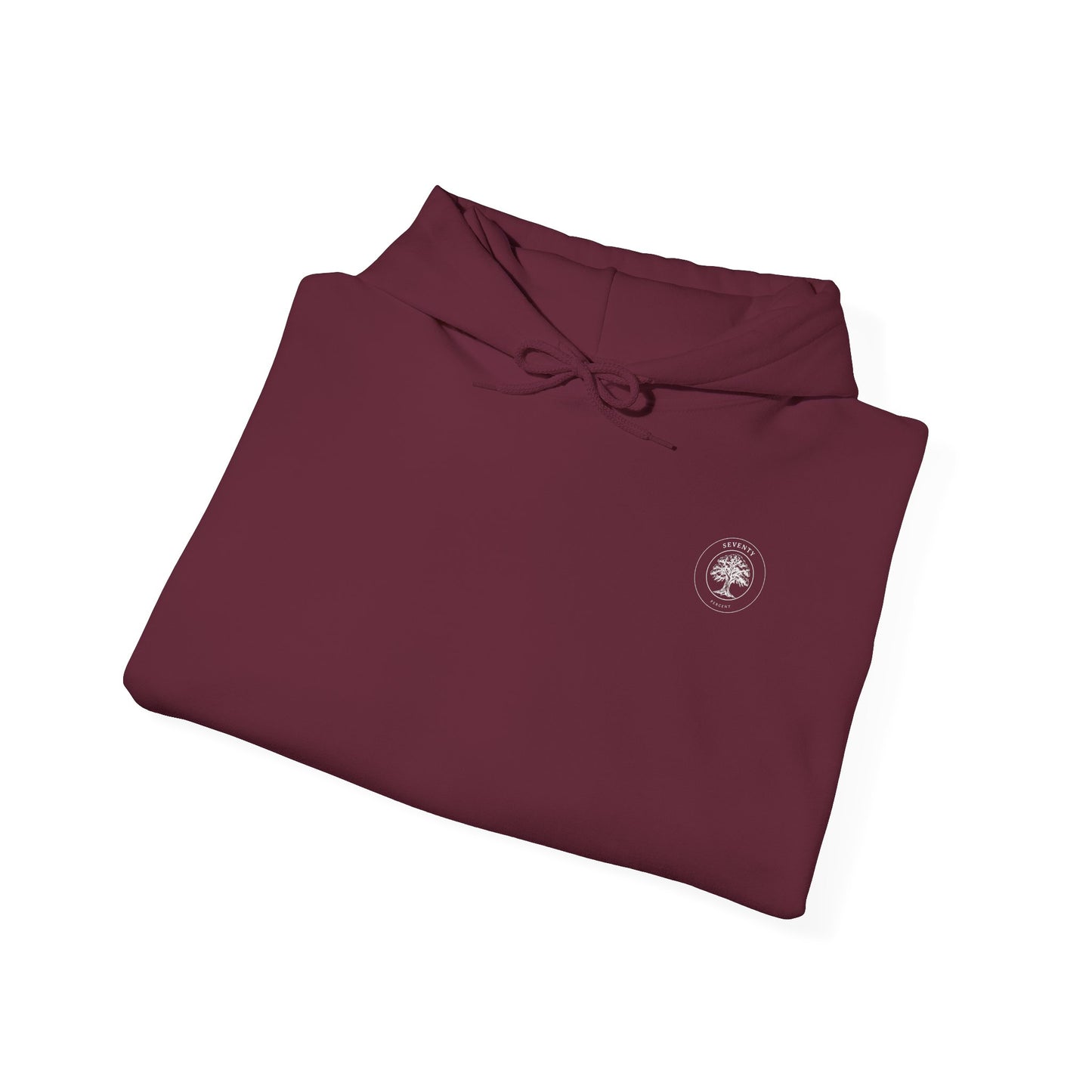 Unisex "Grow" hoody (Maroon)
